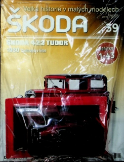 Škoda 422 Tudor 1:43 DeAgostini časopis s modelem