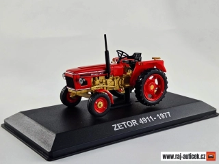 Zetor 4911 časopis Legendární traktory č.9 s modelem