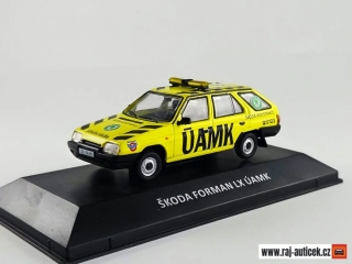 Škoda Forman LX ÚAMK 1:43 DeAgostini Kaleidoskop slavných vozů časopis s modelem