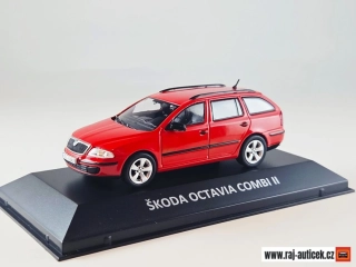 Škoda Octavia Combi II 2004 1:43 DeAgostini Kaleidoskop slavných vozů časopis s modelem