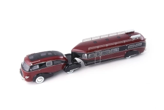 Zephir Land Yacht 1936 red / black 1:43 Autocult
