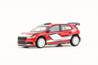 Škoda Fabia IV RS Rally2 (2022) Škoda Motorsport Design 2024 200RS 1:43 Abrex