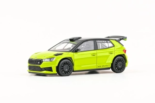 Škoda Fabia IV RS Rally2 (2022) Zelená Mamba 1:43 Abrex