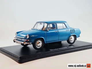 Škoda 1000 MB modrá 1:24 Hachette