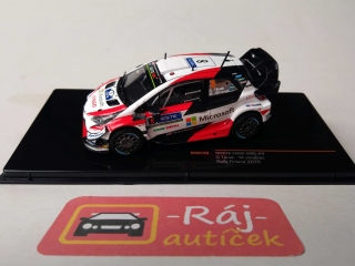 Toyota Yaris WRC, No.8, Rallye Finland, O.Tänak/M.Järveoja, 2019 1:43 IXO